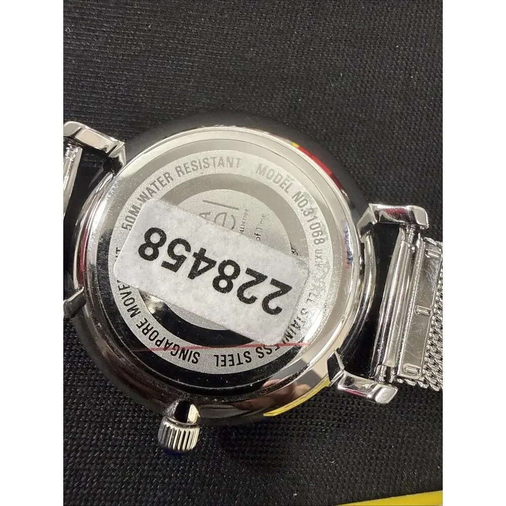 Invicta Angel 31068 New Battery 38mm Stainless Steel Silver Dial Steel Mesh Band